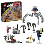LEGO Star Wars Clone Trooper Battle Pack building toy set, UK version