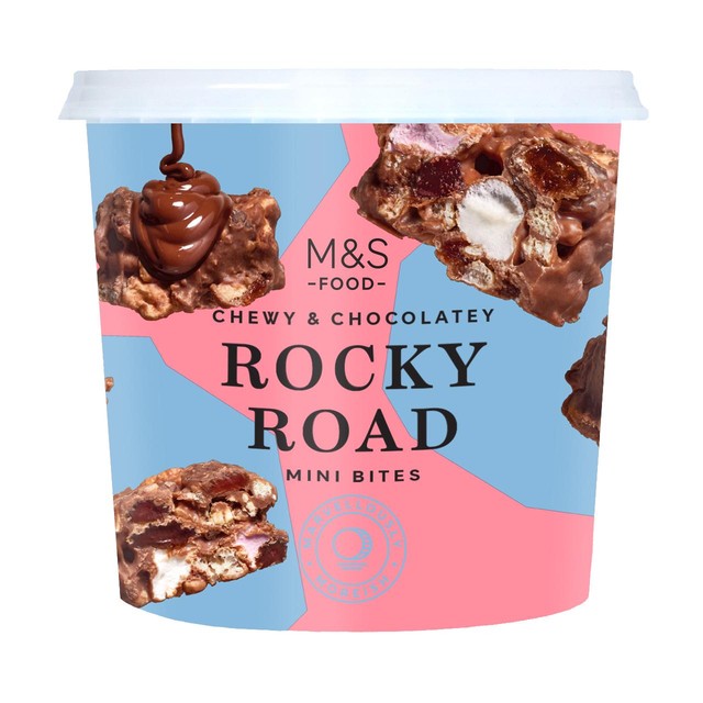 M&S Rocky Road Mini Bites Milk Chocolate 210g, UK version