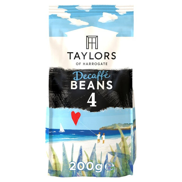 Taylors of Harrogate decaffeinated coffee beans 200g (British brand)