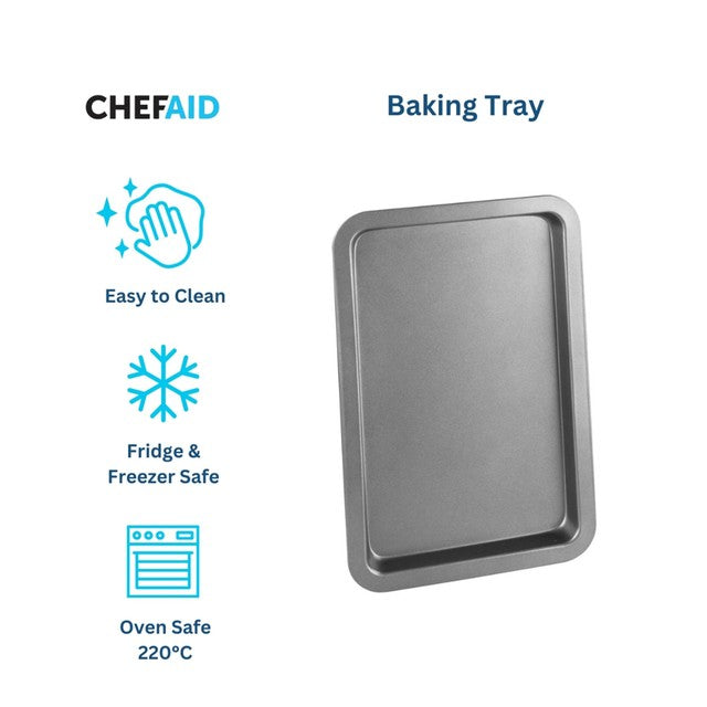 Chef Aid non-stick baking and oven tray 310g - British product