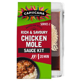 Capsicana Mexican chicken mole cooking sauce kit 273g - British product
