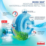 Unibond AERO 360 Waterfall Freshness refill tabs (British brand)
