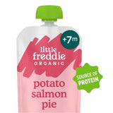 Little Freddie Organic Salmon Pie Baby Food Pouch 7+ Months 120g