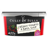 Cully & Sully tomato basil soup 400g - British product