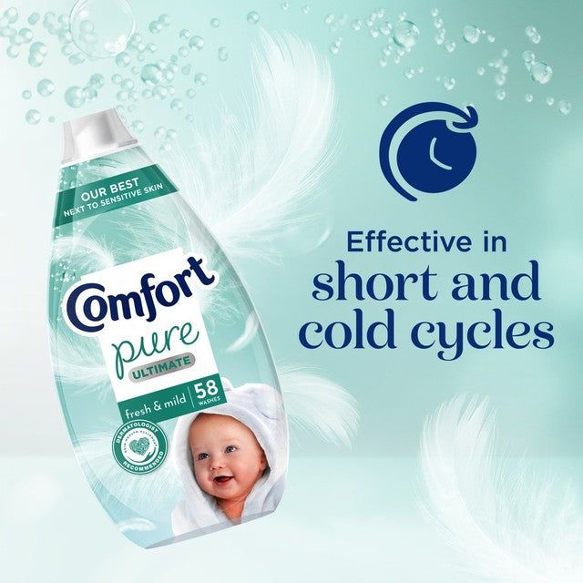 Comfort Pure fabric conditioner 870ml - British product