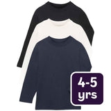 M&S Core Tops 4-5 Years Multi Children's Cotton Tops