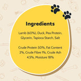 Good Boy tender lamb fillets dog treats 80g, UK version