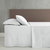 Catherine Lansfield white easy iron percale pillowcase pair 50x75cm - British product