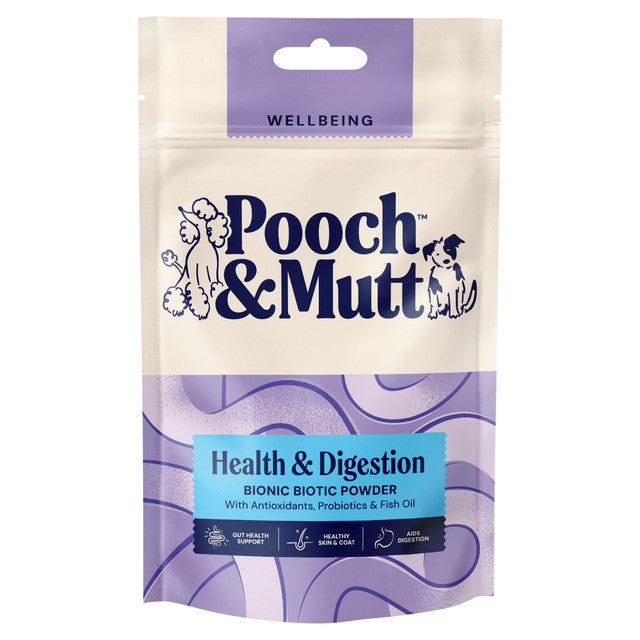 Pooch & Mutt Bionic Biotic dog supplement 200g, imported from the UK