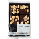 Hotel Chocolat Hazelnut & Ginger Chocolate Selector 70g, UK version