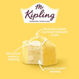 Mr Kipling lemon sponge cakes 8 pack, UK version