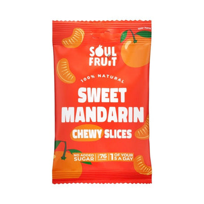 Soul Fruit Soft Dried Mandarin Fruit Snack 25g
