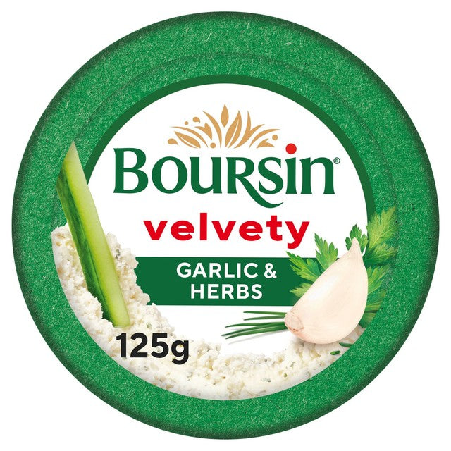 Boursin garlic and herb cheese dip 125g - British product