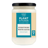 M&S Plant Kitchen Everything White Sauce Vegan Sauce 410g