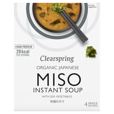 Clearspring Organic Miso Soup with Sea Vegetable 40g