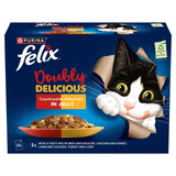 Felix Doubly Delicious wet cat food 12x85g - British product
