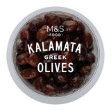 M&S Pitted Kalamata Black Olives 180g