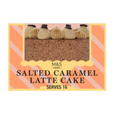 M&S Salted Caramel Latte Dessert Cake 1.17kg