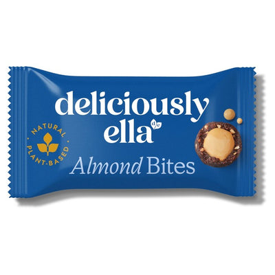 Deliciously Ella Almond Nut Butter Bites Two Cacao, Fruit and Nut Snack Bites 36g