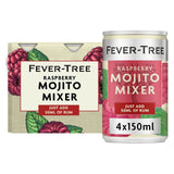 Fever-Tree Raspberry Mojito cocktail mixer 4 x 150ml - British product