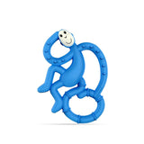 Matchstick Monkey Mini Monkey teether blue, imported from the UK