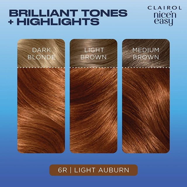 Clairol hair dye Light Auburn 60ml - British product