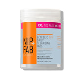 Nip & Fab Glycolic Fix Day Pads Supersize Exfoliating Cleansing Pads 100 pads