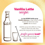 Monin Vanilla Syrup