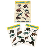 Rex London dinosaur temporary tattoos 12.5cm x 17cm imported from the UK