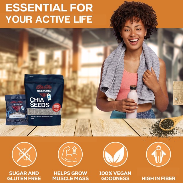 Chia Charge chia seeds 200g - British product