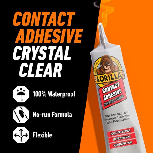Gorilla Contact Adhesive Clear 75g, UK version