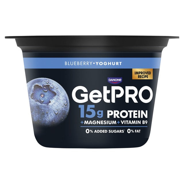 GetPro Blueberry High Protein Yoghurt 160g, UK version