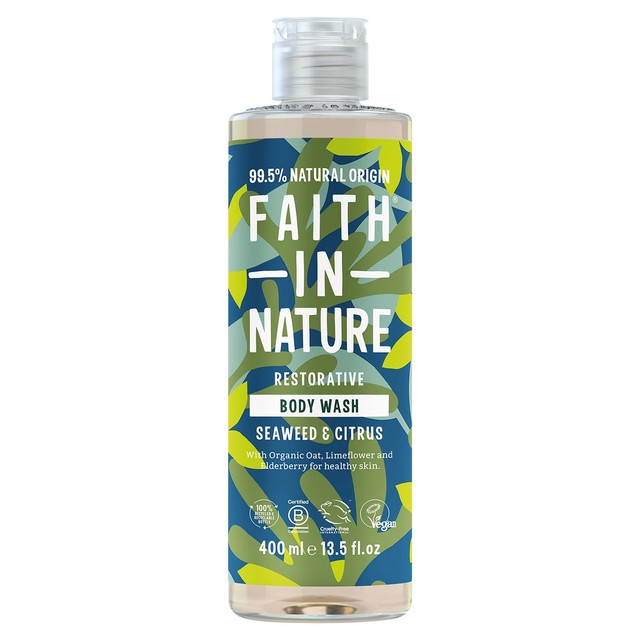Faith in Nature Seaweed & Citrus Body Wash 400ml - British product