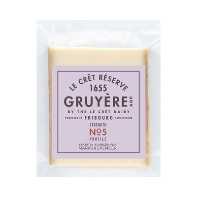 M&S Le Cret Reserve 1655 Gruyere AOP Cheese 200g
