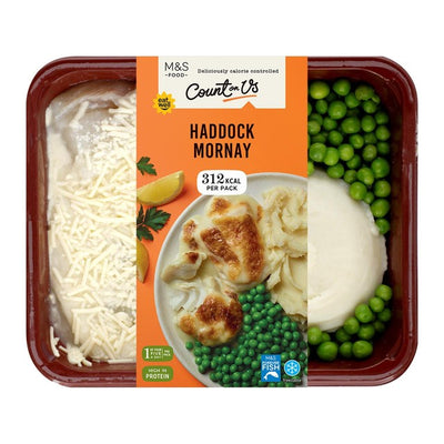 M&S Haddock Mornay Ready Meal 380g