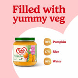 Cow & Gate pumpkin rice baby food 125g - British product