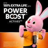 Duracell AA alkaline batteries 4 pack - British product