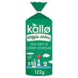 Kallo Sea Salt & Cider Vinegar Lentil and Pea Cakes 122g