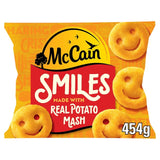 McCain Potato Smiles Frozen Potato Snack Shapes 454g