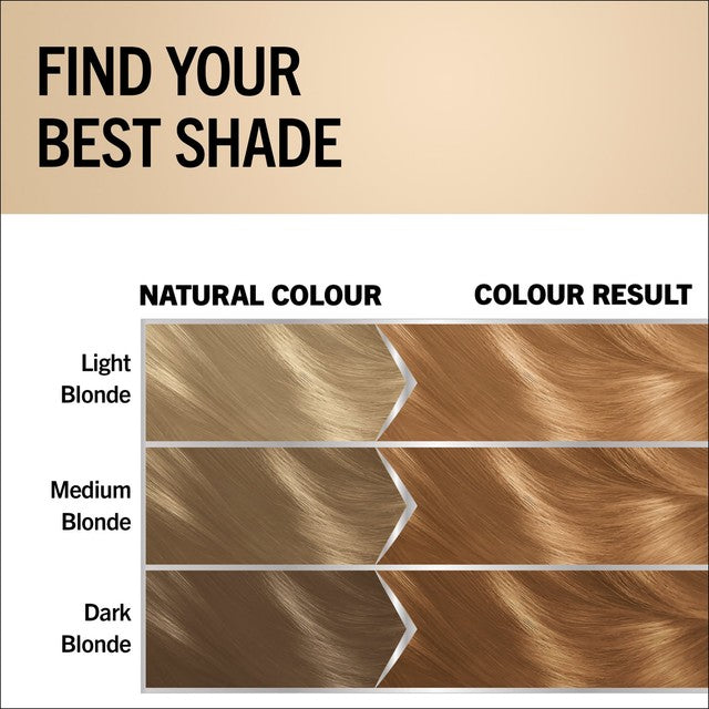 Schwarzkopf hair dye Golden Dark Blonde (British brand)