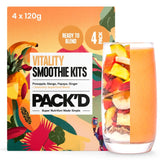 Pack'd Vitality Smoothie Kit 480g, imported from the UK