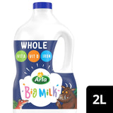 Arla Big Milk Fresh Whole Milk Vitamin Enriched 2L - British product