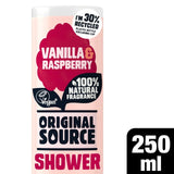 Original Source Creamy Vanilla and Raspberry Shower Gel 250ml