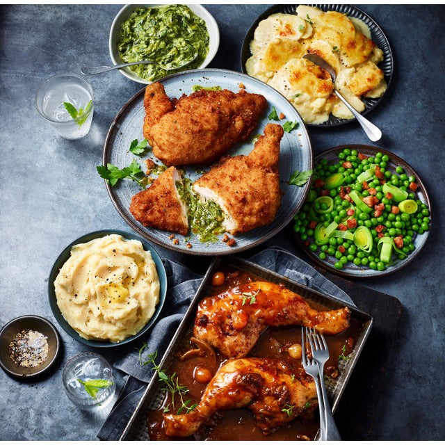 M&S Gastropub Chicken Kyivs 450g, imported from the UK