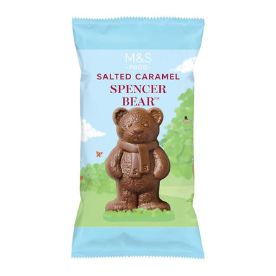 M&S Salted Caramel Filled Spencer Bear Milk Chocolate 25g