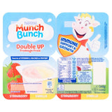 Munch Bunch fromage frais strawberry and vanilla 4 x 85g pots, imported from the UK