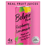 Belvoir Delicious & Light Raspberry Lemonade 4 x 330ml