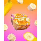 Oatsu banana biscuit overnight oats 160g, imported from the UK