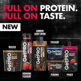 GetPro High Protein Forest Fruits Yoghurt Pouch 200g, UK version