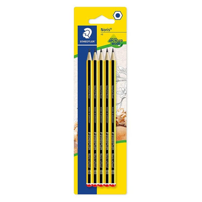 Staedtler Noris HB Pencils Standard Pencils 5 Pack